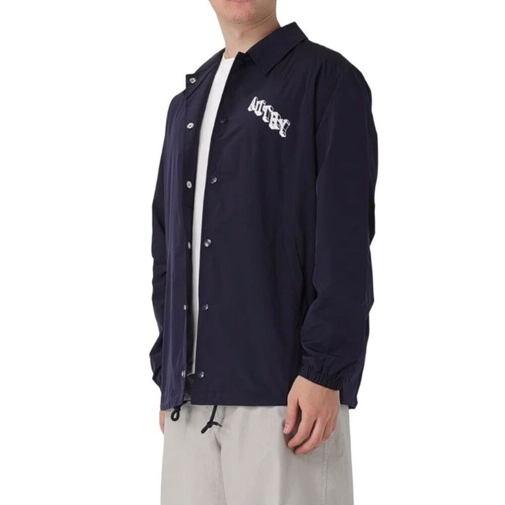 Autry Blue Polyester Shell Men's Jacket - Picture 2 of 3